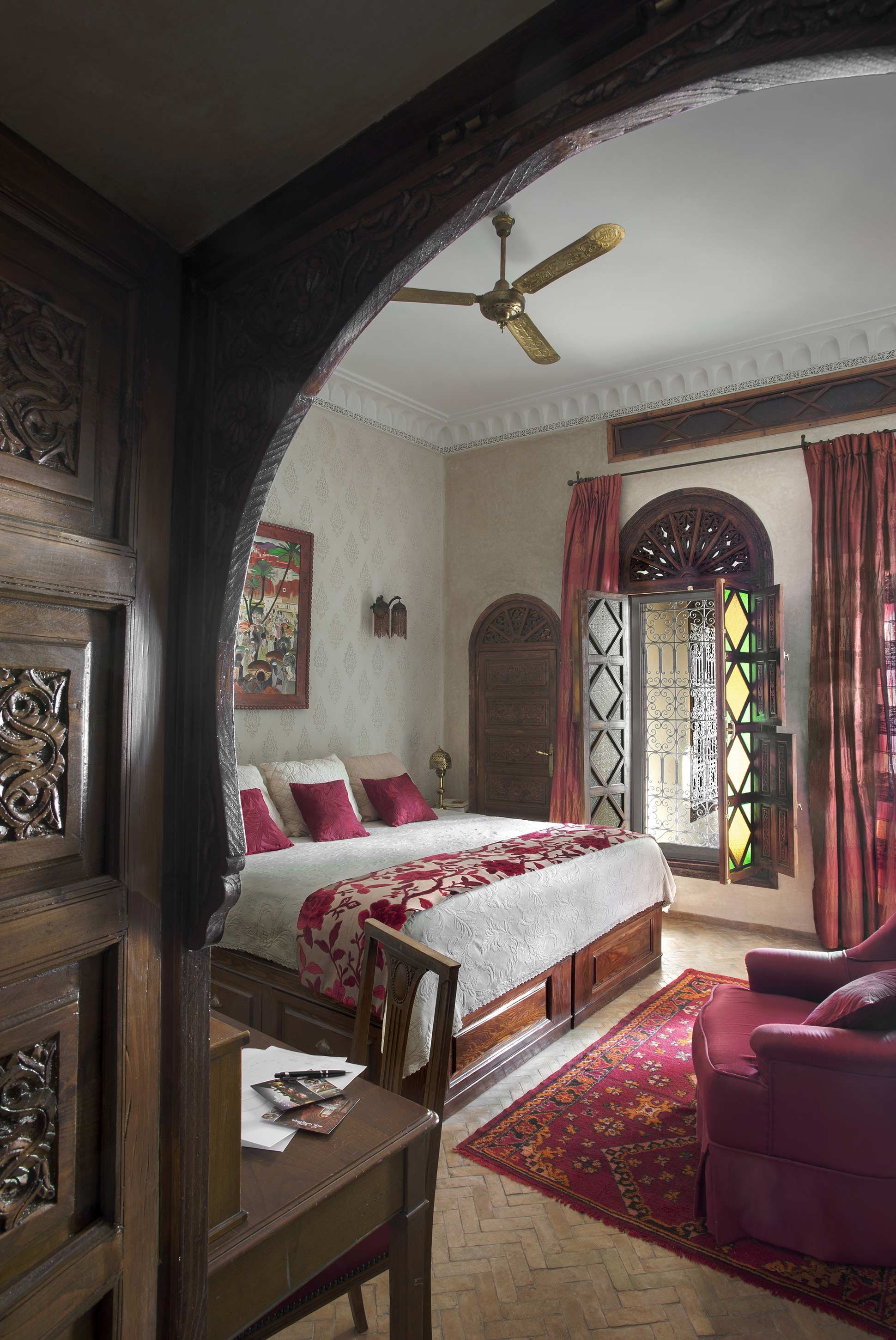 Hôtel de luxe La Sultana Marrakesh 5 étoiles Afrique Maroc Marrakesh chambre